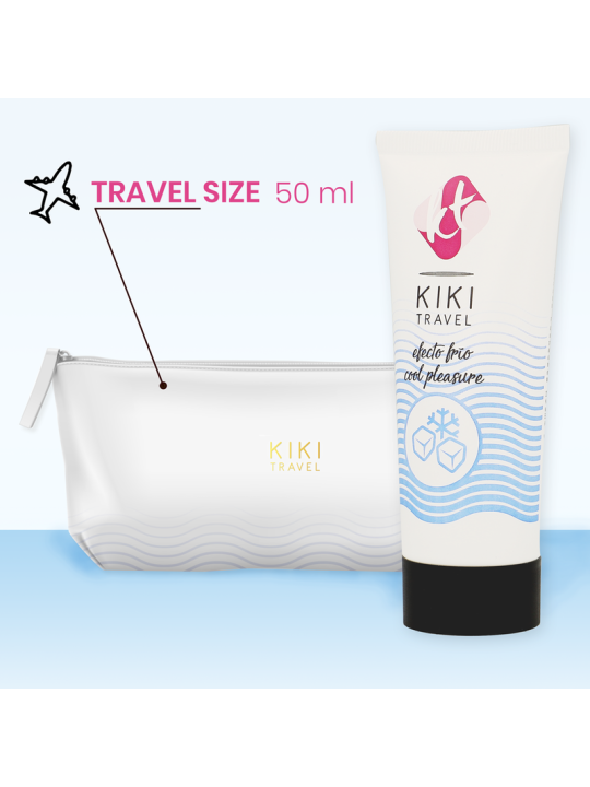 GEL DESLIZANTE EFECTO FRÍO CON ALOE VERA 50 ML DE LA MARCA KIKÍ TRAVEL