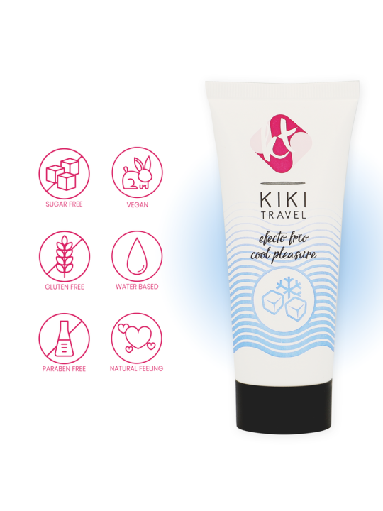 GEL DESLIZANTE EFECTO FRÍO CON ALOE VERA 50 ML DE LA MARCA KIKÍ TRAVEL