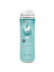 GEL 3 EN 1 EFECTO FRÍO ICE FEEL 200 ML DE LA MARCA CONTROL LUBES