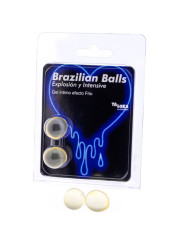 BOLAS BRASILEÑAS GEL EXCITANTE EFECTO FRÍO Y VIBRACIÓN DE LA MARCA TALOKA