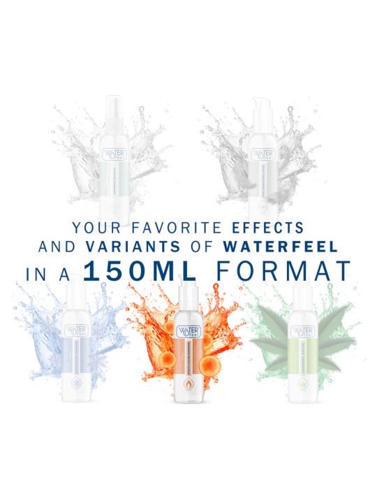 LUBRICANTE EFECTO CALOR WATERFEEL 150 ML DE LA MARCA WATERFEEL