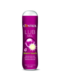 LUBRICANTE EFECTO CALOR 75 ML - BASE AGUA DE LA MARCA CONTROL LUBES