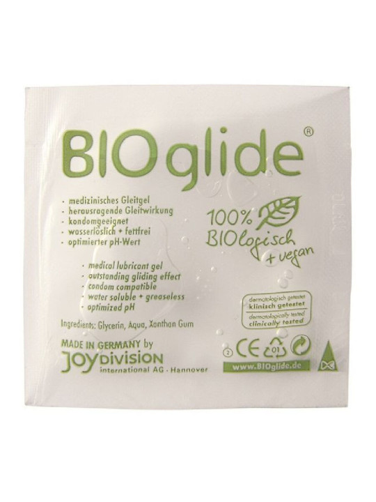 LUBRICANTE ÍNTIMO BIOGLIDE MONODOSIS 3 ML DE LA MARCA JOYDIVISION BIOGLIDE