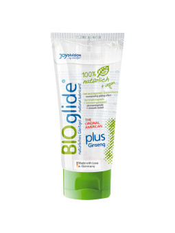 LUBRICANTE BIOGLIDE CON GINSENG 100 ML - HIDROSOLUBLE DE LA MARCA JOYDIVISION BIOGLIDE