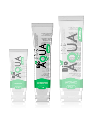 LUBRICANTE BASE AGUA NATURAL BIOAQUA 100 ML DE LA MARCA BIOAQUA
