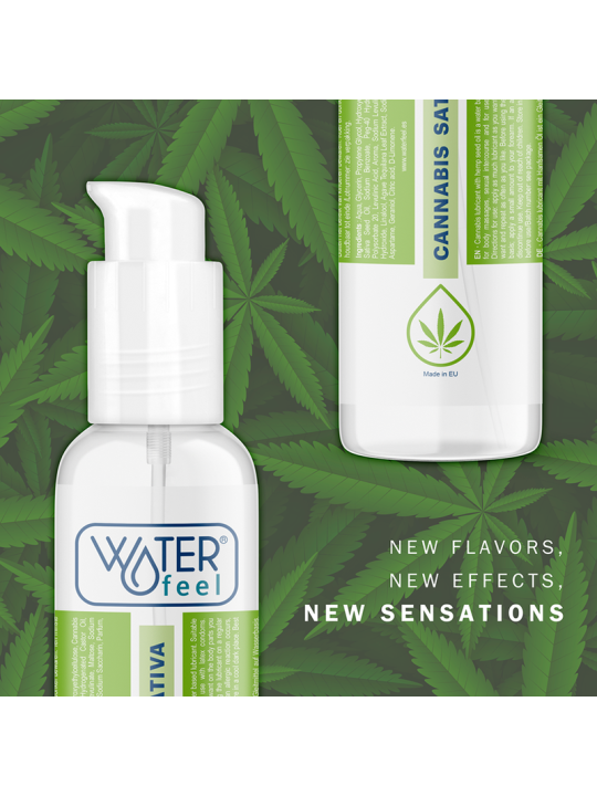LUBRICANTE CANNABIS 150 ML - MASAJES Y SEXO DE LA MARCA WATERFEEL