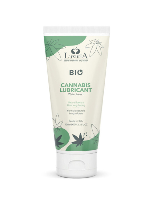 LUBRICANTE ÍNTIMO CANNABIS BASE AGUA 100 ML DE LA MARCA INTIMATELINE LUXURIA