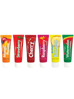 LUBRICANTE CON SABOR FRUTOPIA 5 SABORES 12 ML DE LA MARCA ID FRUTOPIA