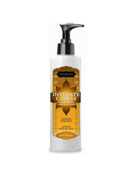 CREMA AFEITADO FEMENINA COCO PIÑA 250ML PIEL SENSIBLE DE LA MARCA KAMASUTRA COSMETICS