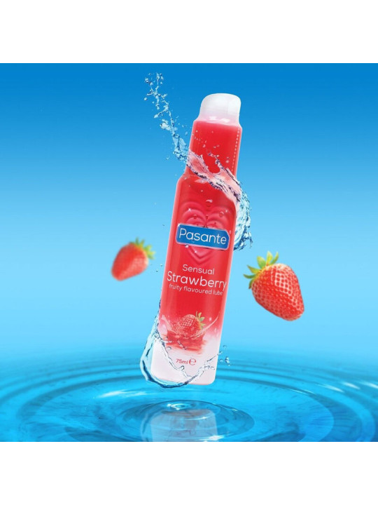 LUBRICANTE VEGANO SABOR FRESA 75 ML - PASANTE DE LA MARCA PASANTE
