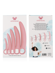 SET DILATADORES VAGINALES SILICONA 5 PIEZAS DE LA MARCA INTIMICHIC