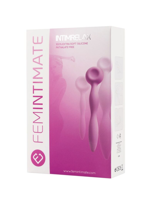 KIT INTIMRELAX 3 DILATADORES VAGINALES PROGRESIVOS DE LA MARCA FEMINTIMATE