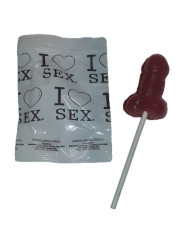 PIRULETA PENE CARAMELO SABOR FRESA CEREZA DE LA MARCA DIABLO PICANTE