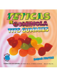 GOMINOLAS TETAS BRILLO SABORES SURTIDOS DE LA MARCA DIABLO GOLOSO