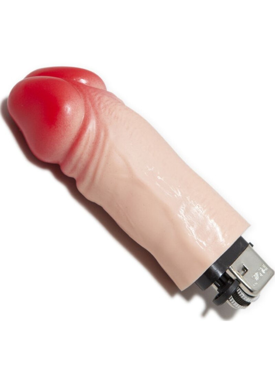 MECHERO ERÓTICO EN FORMA DE PITO RECARGABLE DE LA MARCA DIABLO PICANTE