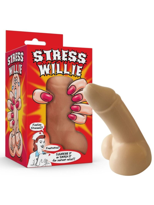 BOLA ANTIESTRÉS FORMA DE PENE 12 CM DE LA MARCA SPENCER & FLETWOOD