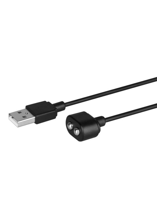 CABLE USB CARGADOR SATISFYER NEGRO DE LA MARCA SATISFYER