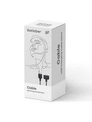 CABLE USB CARGADOR SATISFYER NEGRO DE LA MARCA SATISFYER