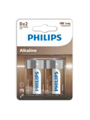PILAS ALCALINAS D LR20 BLISTER X2 - PHILIPS DE LA MARCA PHILLIPS