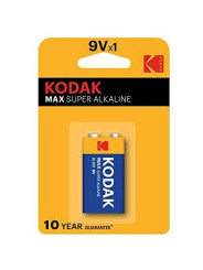 PILA ALCALINA 9V LR61 KODAK MAX PARA SENSORES Y JUGUETES DE LA MARCA KODAK