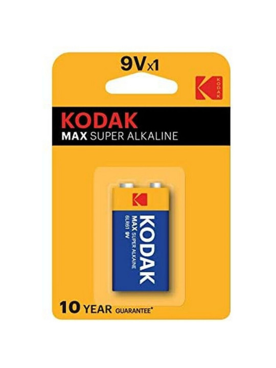 PILA ALCALINA 9V LR61 KODAK MAX PARA SENSORES Y JUGUETES DE LA MARCA KODAK