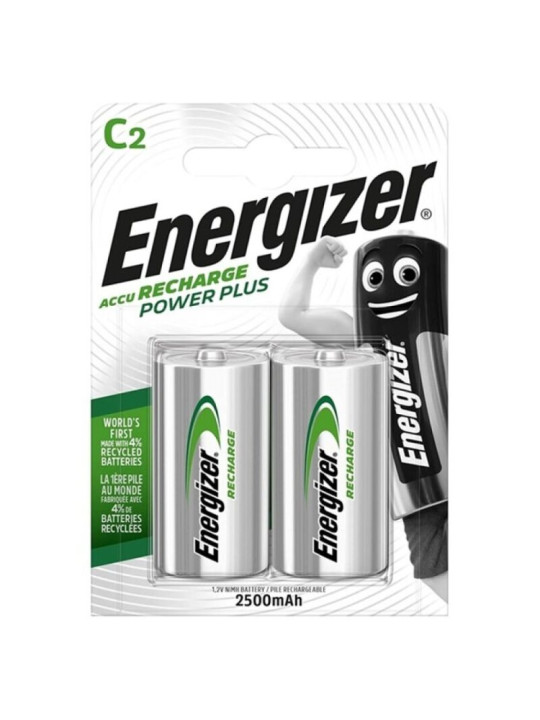 PILAS RECARGABLES C 2500MAH ENERGIZER HR14 *2 UNIDADES DE LA MARCA ENERGIZER