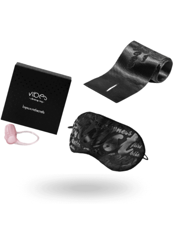 KIT SEXUAL INSTRUMENTOS DE PLACER NIVEL ROJO DE LA MARCA BIJOUX INDISCRETS