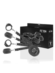 SET ESPOSAS Y ATADURAS BDSM CON FORRO DE NOPRENO DE LA MARCA FETISH SUBMISSIVE BONDAGE