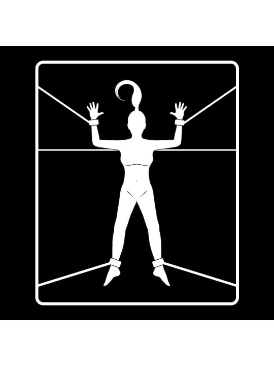 SET ESPOSAS Y ATADURAS BDSM CON FORRO DE NOPRENO DE LA MARCA FETISH SUBMISSIVE BONDAGE
