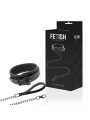COLLAR BDSM CON CADENA METÁLICA Y FORRO DE NEOPRENO DE LA MARCA FETISH SUBMISSIVE BONDAGE