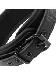 COLLAR BDSM CON CADENA METÁLICA Y FORRO DE NEOPRENO DE LA MARCA FETISH SUBMISSIVE BONDAGE