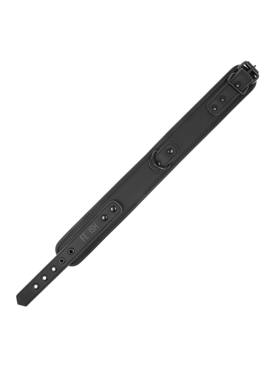 COLLAR BDSM CON CADENA METÁLICA Y FORRO DE NEOPRENO DE LA MARCA FETISH SUBMISSIVE BONDAGE
