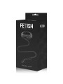 COLLAR BDSM CON CADENA METÁLICA Y FORRO DE NEOPRENO DE LA MARCA FETISH SUBMISSIVE BONDAGE