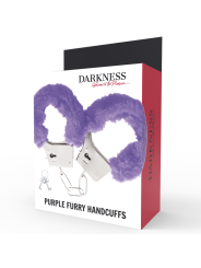 ESPOSAS METÁLICAS FORRADAS LILA DARKNESS BDSM DE LA MARCA DARKNESS BONDAGE