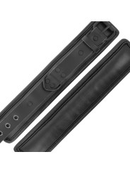 ESPOSAS AJUSTABLES PIEL SINTÉTICA NEGRO DARKNESS DE LA MARCA DARKNESS BONDAGE