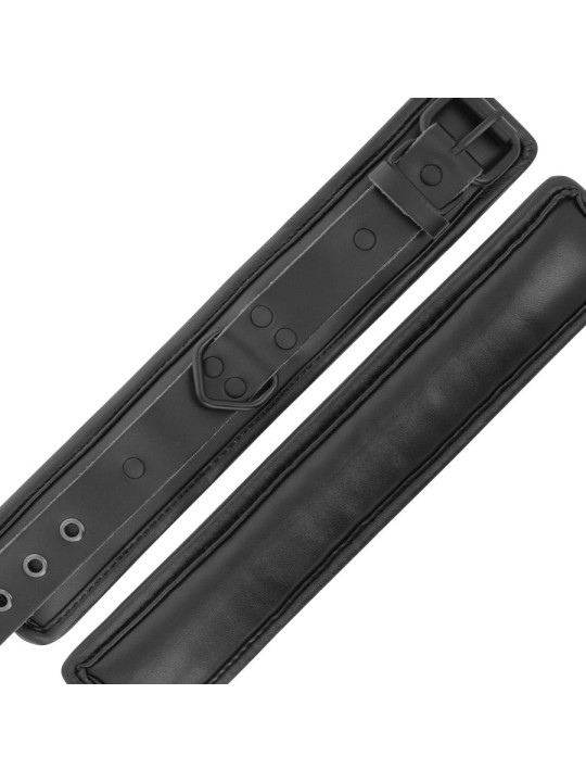 ESPOSAS AJUSTABLES PIEL SINTÉTICA NEGRO DARKNESS DE LA MARCA DARKNESS BONDAGE
