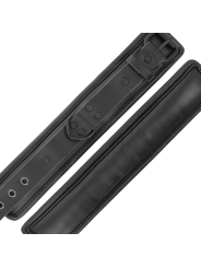 ESPOSAS AJUSTABLES TOBILLOS PIEL SINTÉTICA NEGRO DE LA MARCA DARKNESS BONDAGE
