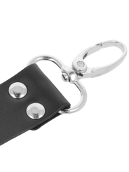 ESPOSAS DE CUERO NEGRO PARA MANOS Y PIES DARKNESS DE LA MARCA DARKNESS BONDAGE