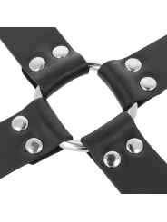 ESPOSAS DE CUERO NEGRO PARA MANOS Y PIES DARKNESS DE LA MARCA DARKNESS BONDAGE