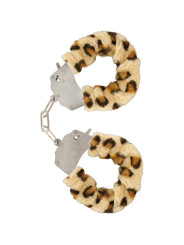 ESPOSAS DE PELUCHE LEOPARDO CON CADENA DE ACERO DE LA MARCA TOYJOY