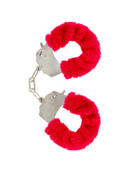 ESPOSAS DE PELUCHE ROJO CON CADENA DE ACERO DE LA MARCA TOYJOY