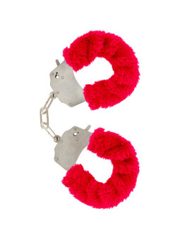 ESPOSAS DE PELUCHE ROJO CON CADENA DE ACERO DE LA MARCA TOYJOY