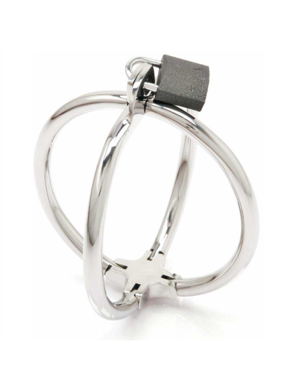ESPOSAS CRISS CROSS ACERO INOXIDABLE CON CANDADO DE LA MARCA METAL HARD