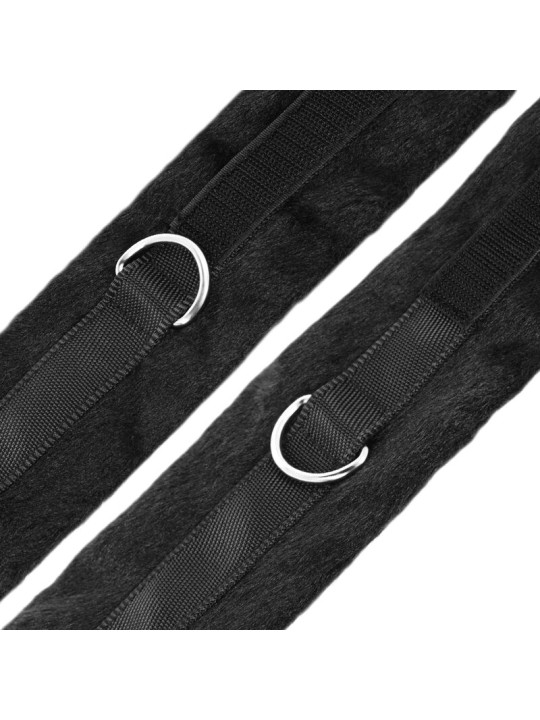 KIT DE ATADURAS BDSM PARA CAMA CON NEOPRENO DE LA MARCA DARKNESS BONDAGE