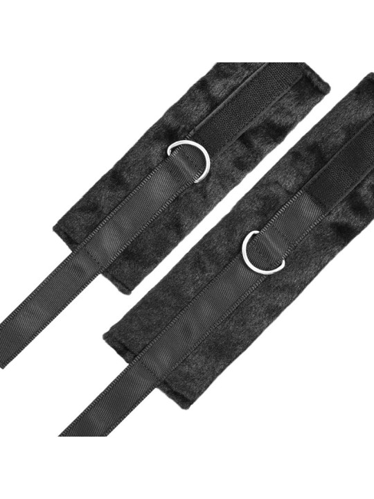KIT DE ATADURAS BDSM PARA CAMA CON NEOPRENO DE LA MARCA DARKNESS BONDAGE