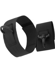 ESPOSAS TOBILLOS NYLON NEGRO DARKNESS BDSM DE LA MARCA DARKNESS BONDAGE