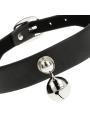 COLLAR FETICHE CUERO VEGANO AJUSTABLE CON CASCABEL DE LA MARCA COQUETTE ACCESSORIES