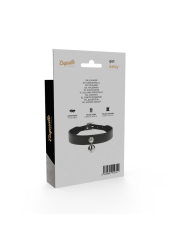 COLLAR FETICHE CUERO VEGANO AJUSTABLE CON CASCABEL DE LA MARCA COQUETTE ACCESSORIES