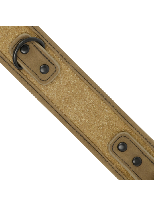 COLLAR BDSM CON CADENA METÁLICA Y FORRO DE NEOPRENO DE LA MARCA FETISH SUBMISSIVE ORIGIN