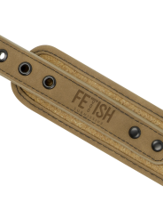 COLLAR BDSM CON CADENA METÁLICA Y FORRO DE NEOPRENO DE LA MARCA FETISH SUBMISSIVE ORIGIN